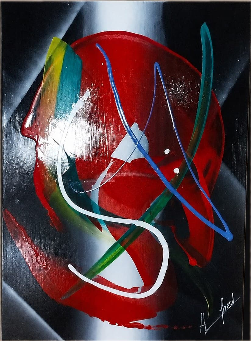 Del Arte — toile abstraite d'Alfred